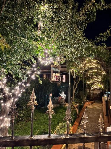 Zahrada ubytování B&B Berlen
