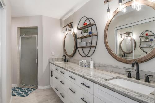 Et badeværelse på Lake Escape