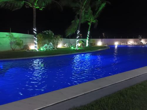 Bazén v ubytování Sonia Flats Tabatinga - Flat térreo em condominio à beira mar nebo v jeho okolí
