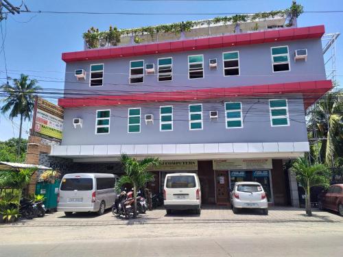 Bangunan di mana terletaknya rumah tamu ini