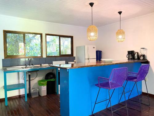 Kuchyň nebo kuchyňský kout v ubytování Casa Colores