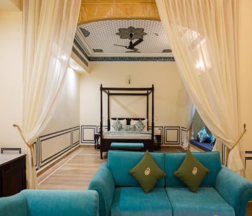 Posezení v ubytování SKK The Fern An Ecotel Hotel, Jaisalmer