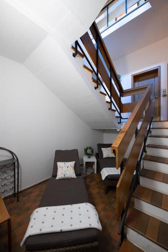 Postel nebo postele na pokoji v ubytování Chalet Carpe Diem