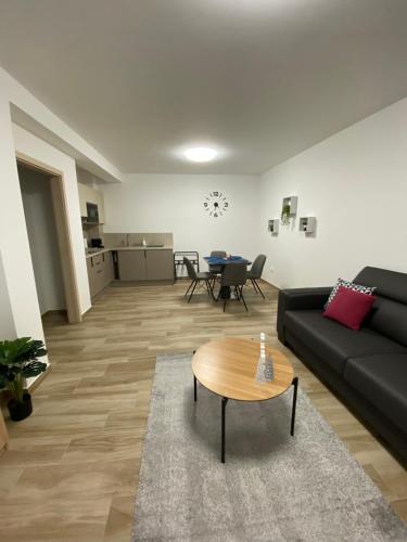 Posezení v ubytování Jókai Apartmanház-Hajdúszoboszló