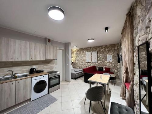 Kuchyň nebo kuchyňský kout v ubytování Casa elloul