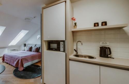 Dapur atau dapur kecil di LAVilla Osijek
