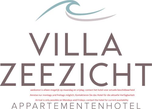 a poster for the velta zeppelin organization at Villa Zeezicht in Noordwijk