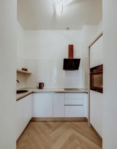 Dapur atau dapur kecil di LAVilla Osijek