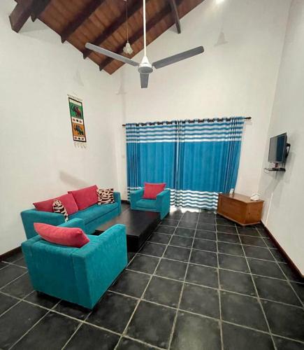 Posezení v ubytování Reef Bungalow Hotel