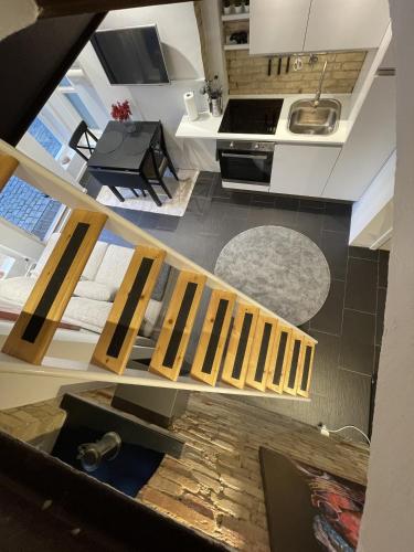 Dapur atau dapur kecil di aday - Studio Apartment in the heart of Aalborg
