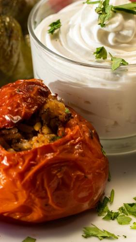 Eten bij of ergens in de buurt van het hotel

