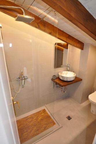 Ванная комната в Parnassos Chalets