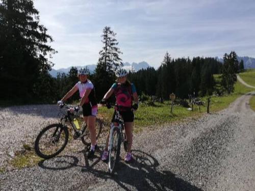Montar en bicicleta en Ferienwohnung Schmaranzer o alrededores