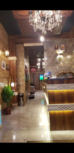 Ruang duduk di Al-Naher Al-Khaled Hotel