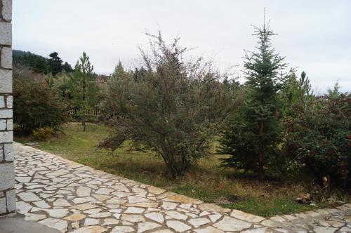 Сад в Parnassos Chalets