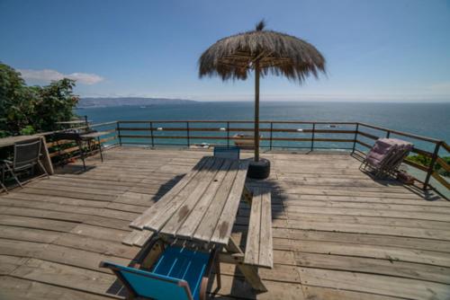 Naturlandskabet i nærheden af feriehuset