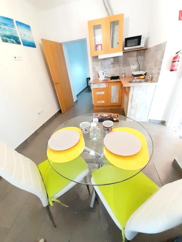 Mexico one bedroom apartment with portable AC, patio and garden