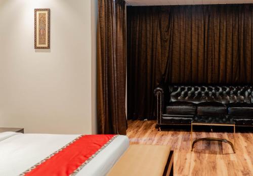 Posezení v ubytování Divan Clarks Inn Goa
