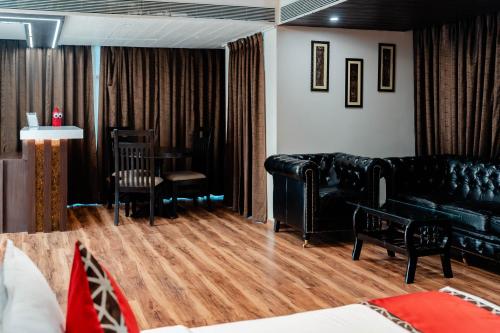 Posezení v ubytování Divan Clarks Inn Goa