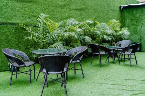 Zahrada ubytování Divan Clarks Inn Goa