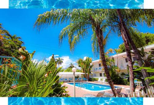 Bazén v ubytování Green Island Inn nebo v jeho okolí