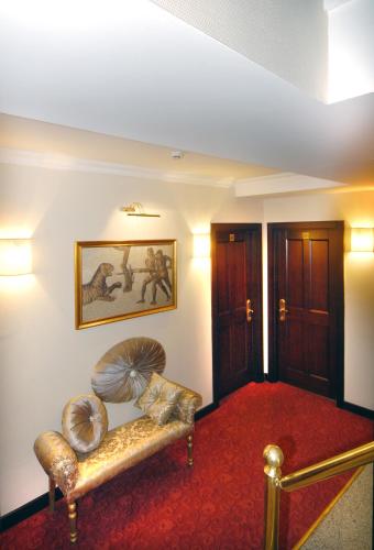Area soggiorno di Hotel Daphne