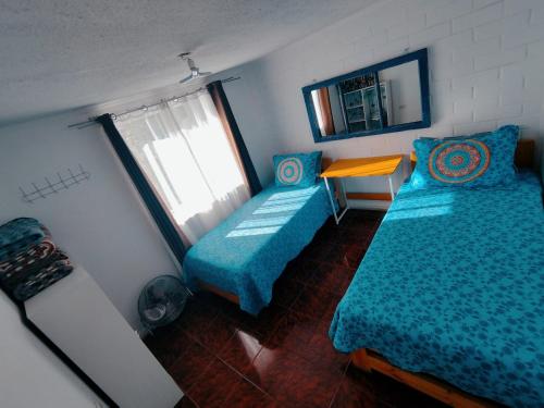 Ліжко або ліжка в номері Shalom_MatSofy