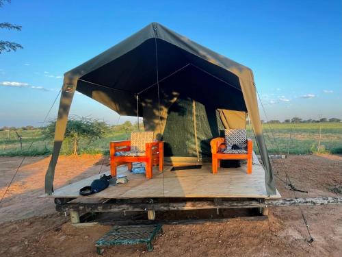 Camping in Gabane, Botswana @TheContainer