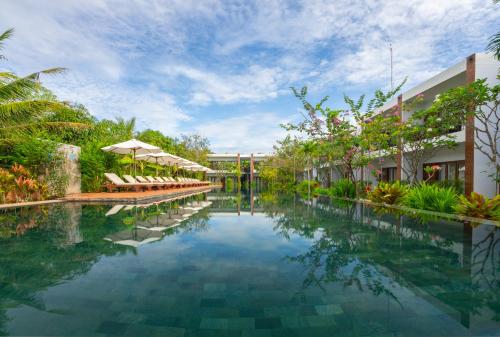 Bazén v ubytování Khmer House Resort nebo v jeho okolí