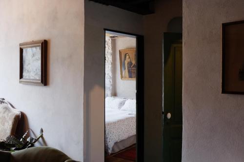Katil atau katil-katil dalam bilik di La Terrazza di Vico Olivi B&B