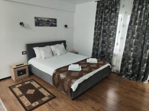 Postel nebo postele na pokoji v ubytování Casa de la Nuc
