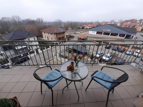 Balcone o terrazza di Krisztina Apartman Duna Garden