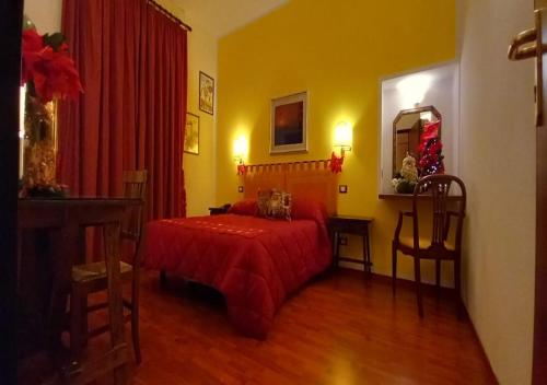 Katil atau katil-katil dalam bilik di Hotel S.Giorgio & Olimpic