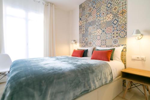 Posteľ alebo postele v izbe v ubytovaní Agua V & seasonal pool by ELE Apartments