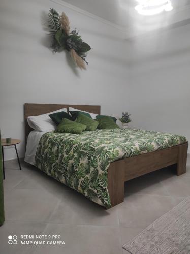 מיטה או מיטות בחדר ב-Annachiara House