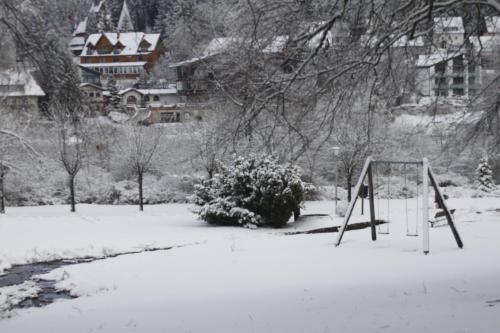 Haus am Karpfenteich durante l'inverno