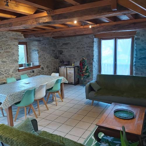 Gîte Pause du Bergerにあるシーティングエリア