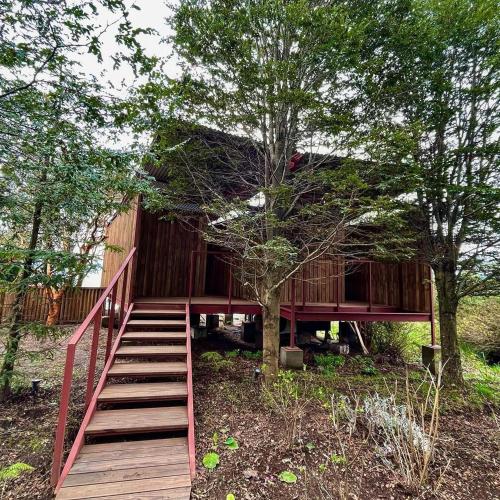 Κήπος έξω από το Casa Molino Hotel Boutique & Restaurant Puerto Varas