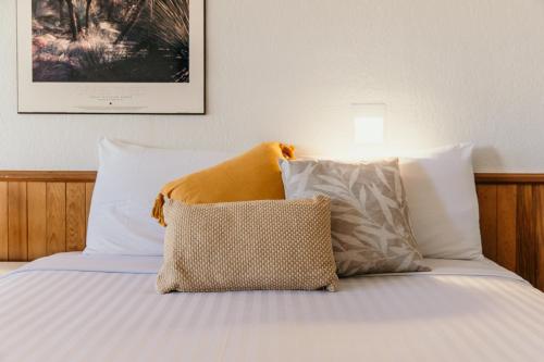 Katil atau katil-katil dalam bilik di Outback Motel Mt Isa