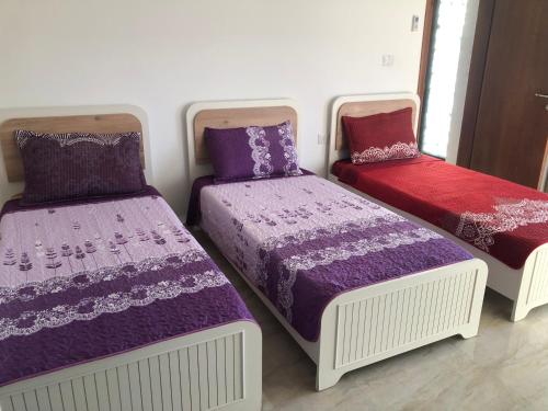 Cama o camas de una habitación en Old Jericho homestay