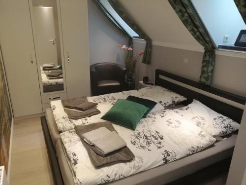 Postel nebo postele na pokoji v ubytování Haus Florentine