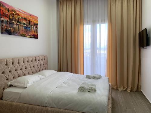 Postel nebo postele na pokoji v ubytování Hotel Restaurant Deso