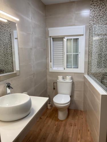 Koupelna v ubytování Boutique house LujoPobre