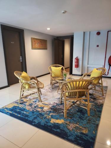 Posezení v ubytování Lovita Hotel Kuantan