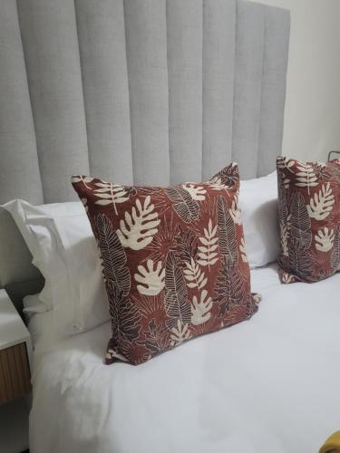 Domsa Lapeng Guesthouseにあるベッド