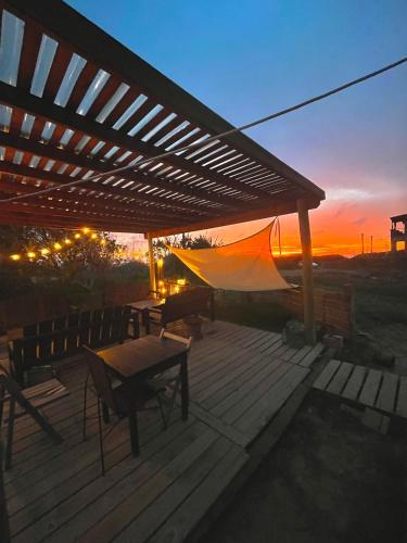 Amanecer o atardecer desde la posada u hostería o alrededores