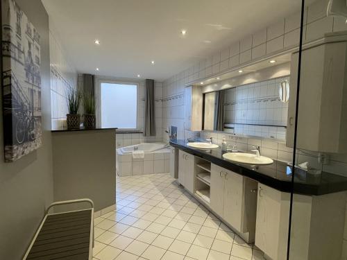 Dapur atau dapur kecil di Hotel & Restaurant Prüser´s Gasthof