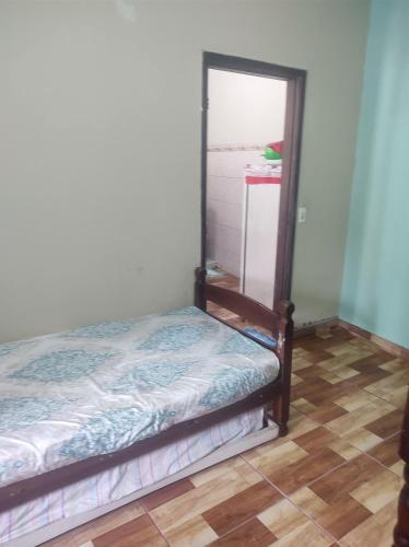 Postel nebo postele na pokoji v ubytování Edicula Lugar Tranquilo