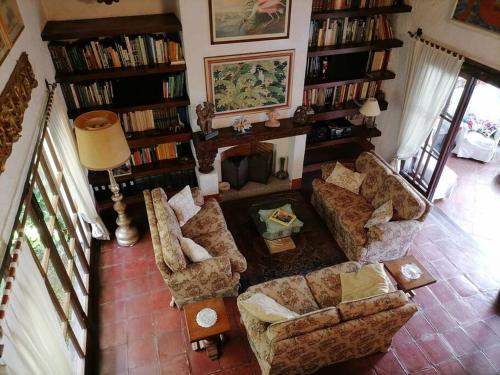 Χώρος καθιστικού στο La Casa de la Abuela