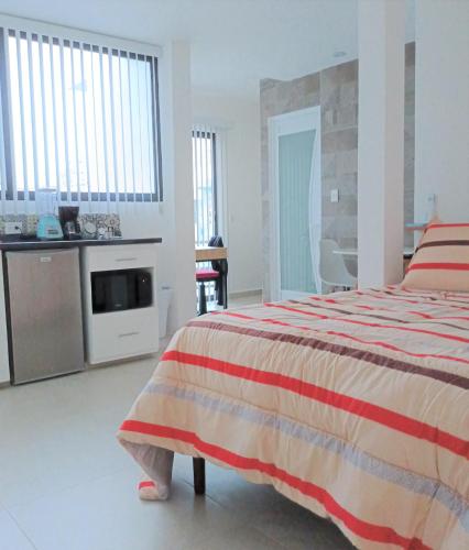 Cucina o angolo cottura di Habitaciones Amubladas Logos II